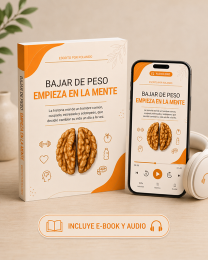 Bajar De Peso Empieza En La Mente (Libro Electrónico + Audio Libro)